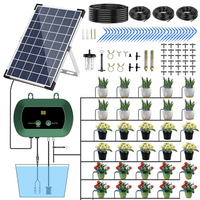 Solar Hydroponics Micro Drip Pump Garden Greenhouse Plant Watering Kit Smart Controller Driper Watering Irrigation System