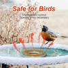 Automatic Thermostatically Controlled Birdbath Deicer Water Heater for Garden Lawn Patio Bird Bath De-icer Heater