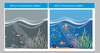 8W Solar-powered Fish Pond Aerator 2 Air Stones 3 Modes Silent for Fish Tank Aquaculture Ponds Hydroponics