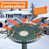 Use in Winter Constant Temperature Control with Shut-off Cable Pond De-icer for Outdoor for Patio Bird Bath Heaters