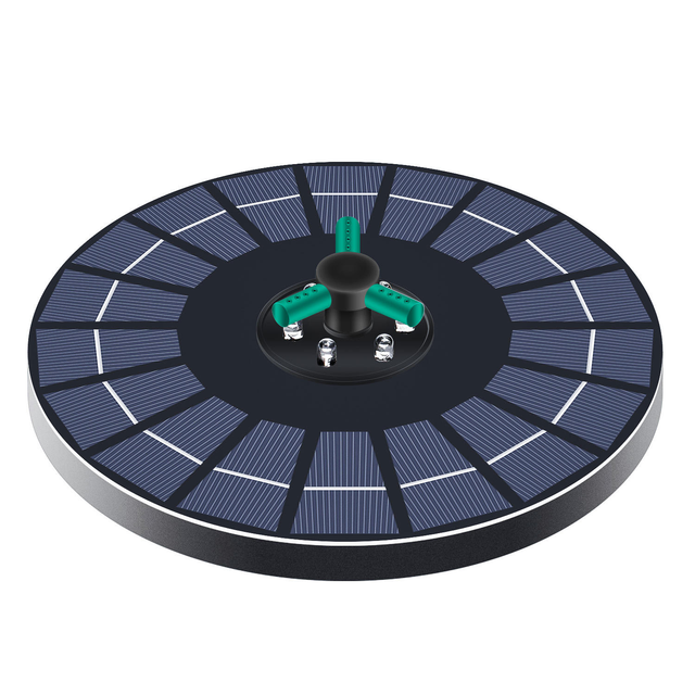 Solar Floating Pump Energy-Saving Water Wiggler With 1500mAh Baterry Garden Rotate Spraying Water Fountain