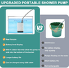 Portable Shower Pump Innovation USB Rechargeable Portable Outdoor Shower Emergency Shower for Camping Hiking Backpacking Trip