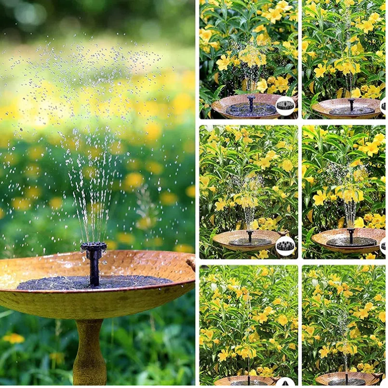Elevate Your Outdoor Garden Decor with A Solar Fountain
