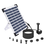 Drop Shipping 5W Solar Water Pump for Pool Koi Pond Bird Bath Outdoor Garden Decoration Submersible Pump Kit