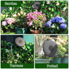 Solar Drip Irrigation System 2200mAh Battery Auto Watering 6 Modes for Potted Plants Kit