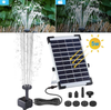 Drop Shipping 5W Solar Water Pump for Pool Koi Pond Bird Bath Outdoor Garden Decoration Submersible Pump Kit