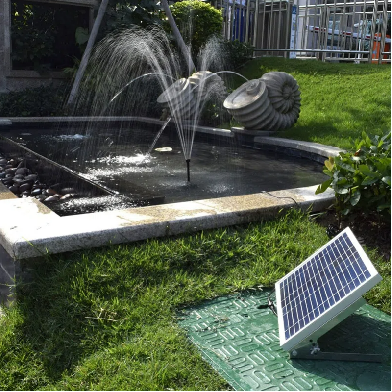 solar fountain