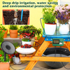 Automatic Home Garden Solar Smart Drip Irrigation System With Solar Automatic Water Irrigation Timer Controller Drop Irrigation