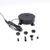 Battery Backup Solar Fountain Pump with LED Lighting for Pool Koi Pond Garden Bird Bath Submersible Solar Water Pump Kit