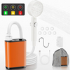 Portable Shower for Camping - Camping Shower with Rechargeable Battery and Showerhead for Camping, Hiking and Traveling