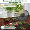 Automatic Home Garden Solar Smart Drip Irrigation System With Solar Automatic Water Irrigation Timer Controller Drop Irrigation