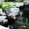 Solar Powered Water Pump Outdoor Submersible Water Flow Adjustable for Bird Bath Fish Pond Garden Hydroponic Fountain Pumps