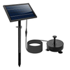 Drop Shipping NEW Hot Sale Water Pump Waterfall Landscape Fountain Solar Power DC Submerged for Garden Decoration Pool Pond