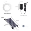 Solar Air Water Aerator 5W Solar Powered Pool Fish Tank Oxygenator With Battery for Garden Fish Tank Pool Fishing Pond