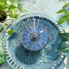 1.4W Outdoor Solar Fountain DIY 6 Styles Water Feature for Garden Pond Bird Bath