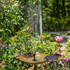 Solar Panel Water Pump Solar Power Fountain Outdoor Submersible Bird Bath for Fish Bank Garden Decoration