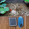 Micro Solar Panel Powered Aerator Offering Oxygen Outdoor Fishing Aquarium With Two Modes Auto Air Pump