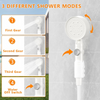 Portable Shower for Camping - Camping Shower with Rechargeable Battery and Showerhead for Camping, Hiking and Traveling