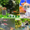 30W Solar Aerator for Pond With Built-in 8800mAh Battery Backup Working Time up 11-22 Hours for Fish Pond Stock Tank Hydroponics