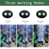 8W Solar-powered Fish Pond Aerator 2 Air Stones 3 Modes Silent for Fish Tank Aquaculture Ponds Hydroponics