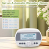 Garden Solar Drip Irrigation System, Solar Irrigation System Garden Watering System, Supports 15 Indoor and Outdoor Plants