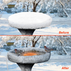 Automatic Thermostatically Controlled Birdbath Deicer Water Heater for Garden Lawn Patio Bird Bath De-icer Heater