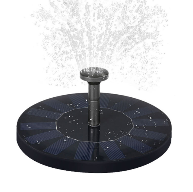 Dropshipping 3.6W Solar Fountain Built in Battery Solar Water Fountain Pump with Can Rotate the Nozzle for Outdoor