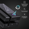 Double Door Lock Glass Door Smart Lock WiFi Remote Control Fingerprint Password IC Card Mechanical Key Aluminum Alloy Security