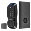 Smart Door Lock,Fingerprint Keyless Entry Door Lock with Camera&Doorbell,Built-in Wi-Fi Deadbolt Smart Lock for Front Door